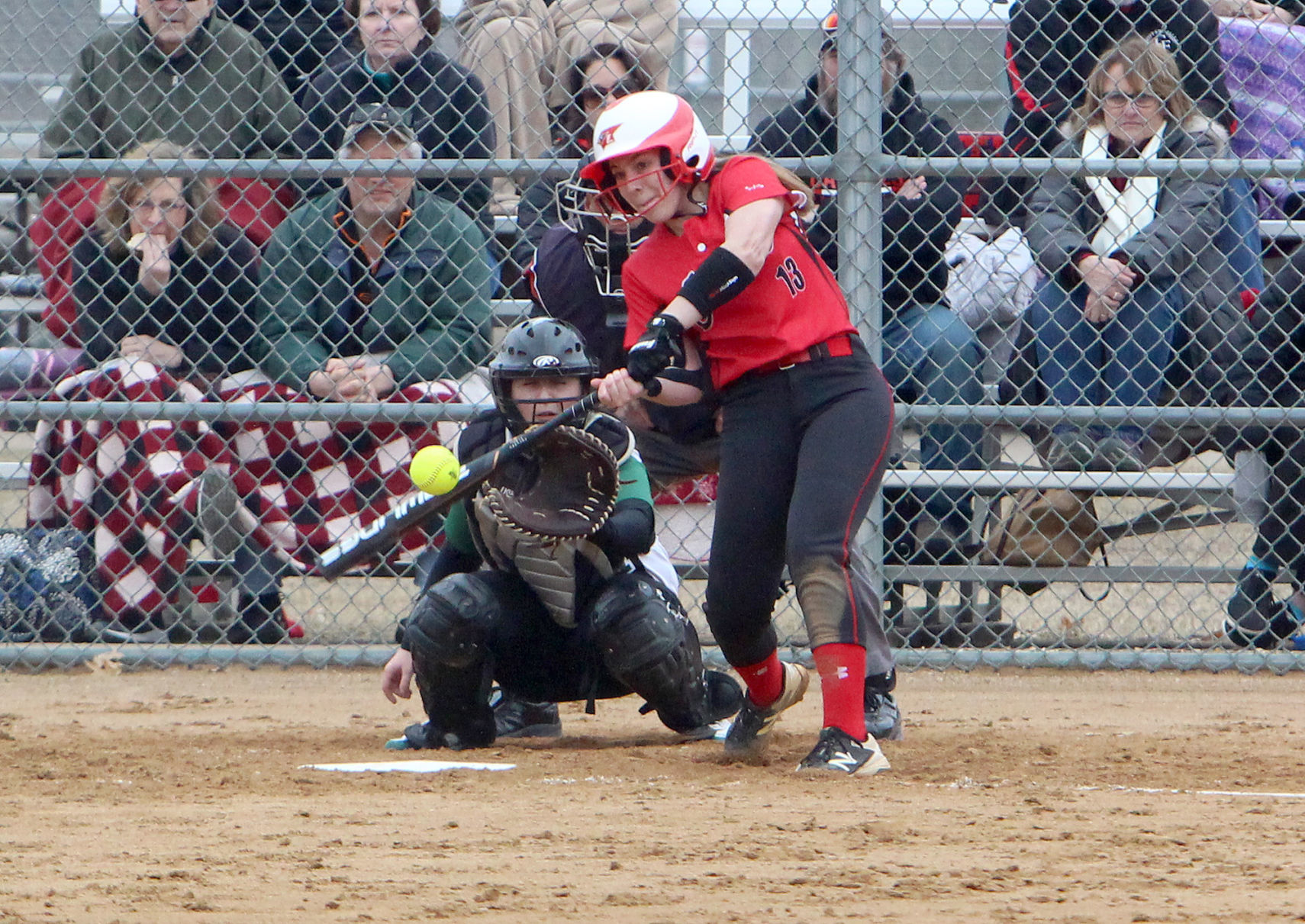 D.C. Everest at Chi-Hi softball 4-5-19